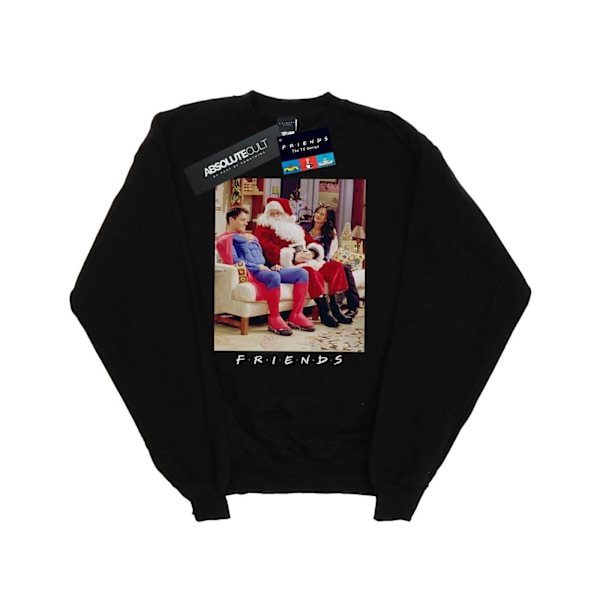 Friends Boys Superman Och Tomten Sweatshirt 5-6 År Svart Black 5-6 Years