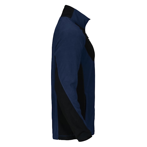 Projob Herr Microfleece Jacka 4XL Marinblå Navy 4XL