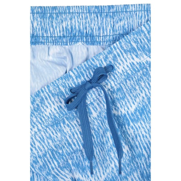 Mountain Warehouse Mönstrade Stretch Boardshorts för damer Blue 8 UK