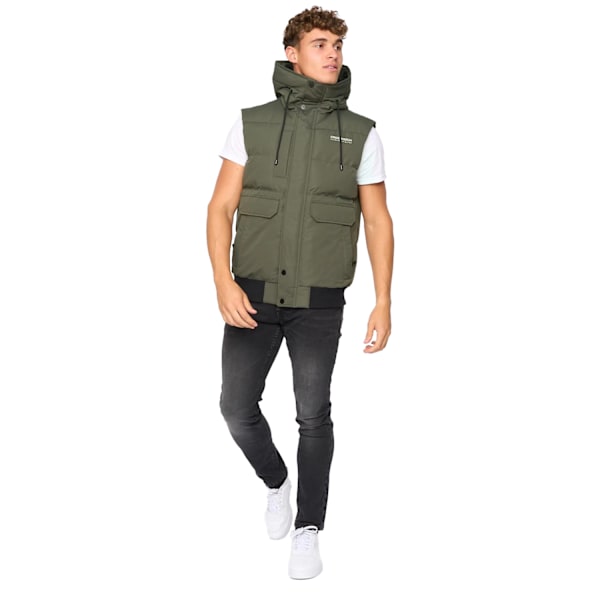 Crosshatch Milwaka Väst för män M Olivgrön Olive M