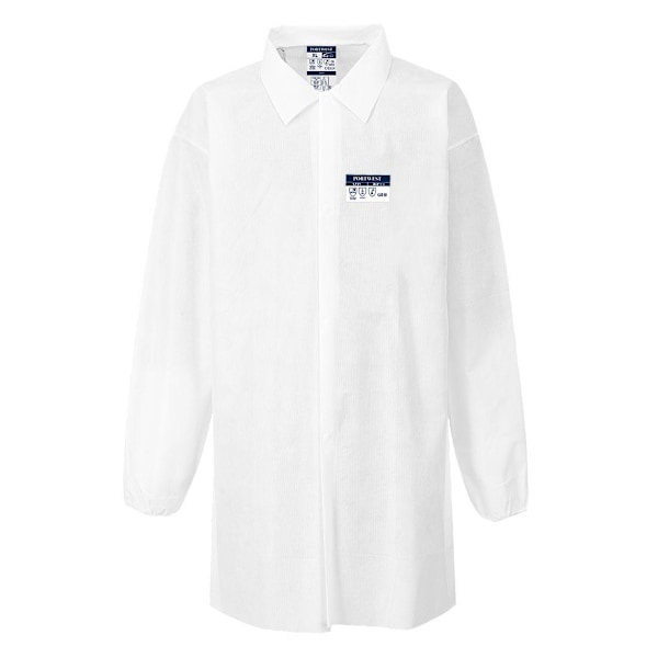 Portwest Unisex Vuxen SMS BIZTEX Rock (50-pack) XXL Vit White XXL