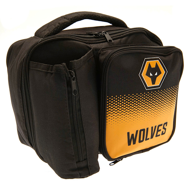 Wolverhampton Wanderers FC Fade Lunch Bag One Size Svart/Guld Black/Gold One Size