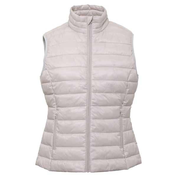 2786 Dam/Kvinnor Terrain Sleeveless Padded Gilet L Oyster Whi Oyster White L