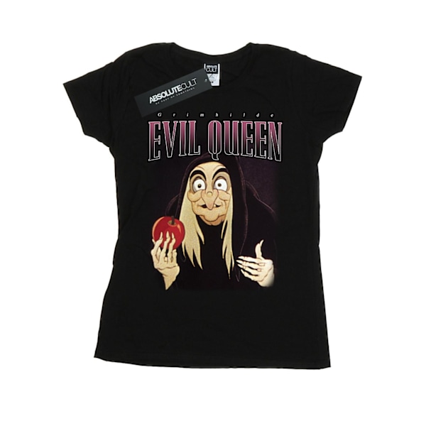 Disney Dam/Kvinnor Snövit Evil Queen Montage Bomull T-shirt Black XL
