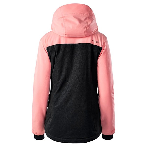 Elbrus Dam/Dam Lille II Skidjacka L Kaviar/Flamingo Rosa Caviar/Flamingo Pink L