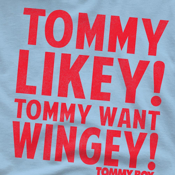 Tommy Boy Herr Want Wingey T-Shirt 3XL Ljusblå Light Blue 3XL