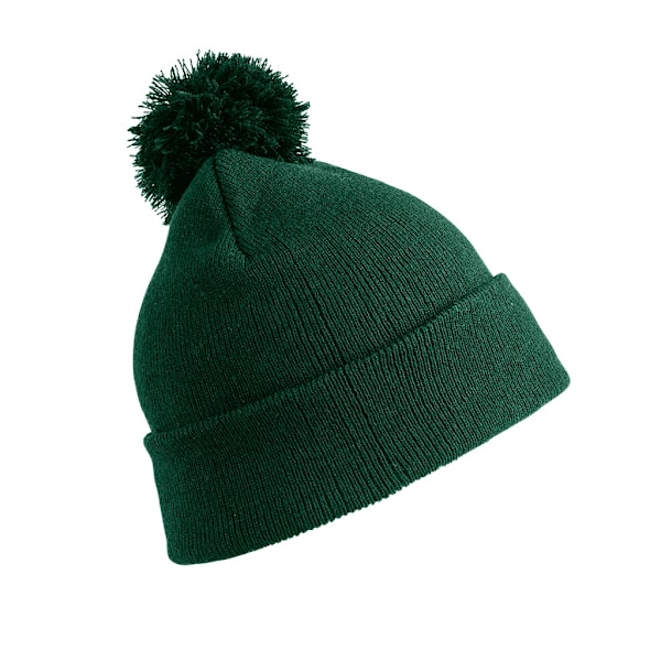 Result Barn/Barn Pom Pom Mössa En Storlek Flaskgön Bottle Green One Size