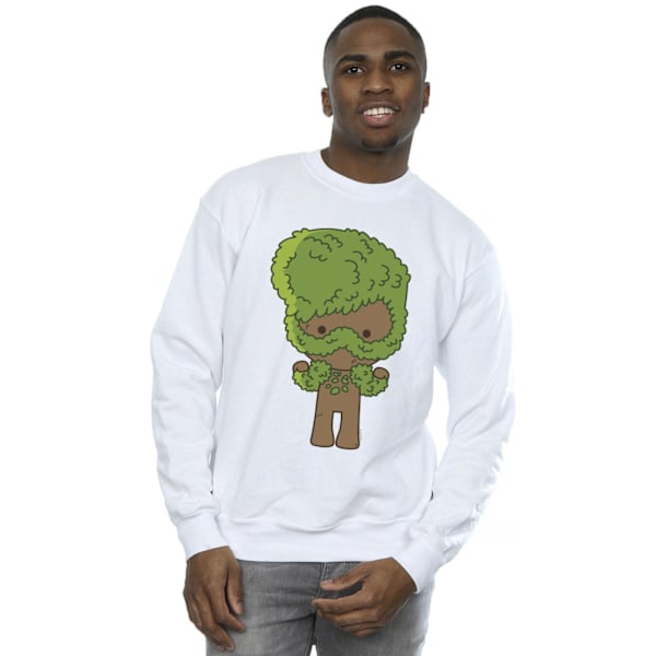 Marvel Mens I Am Groot Chibi Flex Sweatshirt 3XL Vit White 3XL