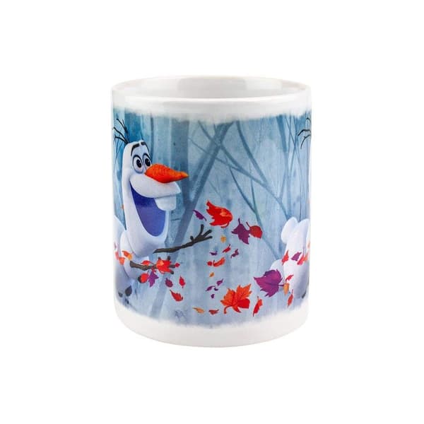 Frozen II Olaf Mug En Storlek Vit/Blå White/Blue One Size