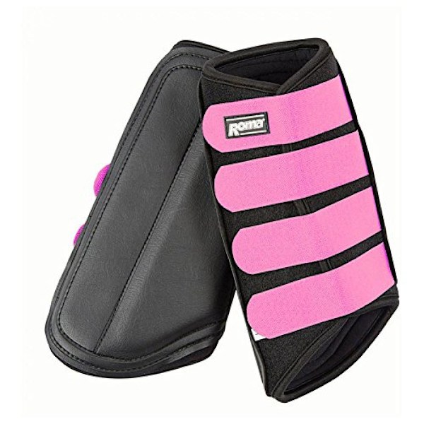 Roma Neopren Borstskydd Full Black/Pink Black/Pink Full