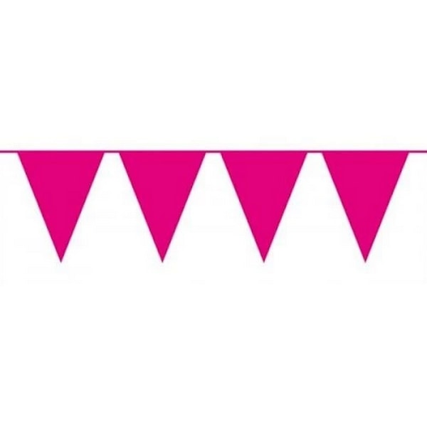 Gård Plast Enfärgad Vimpel One Size Fuchsia Fuchsia One Size