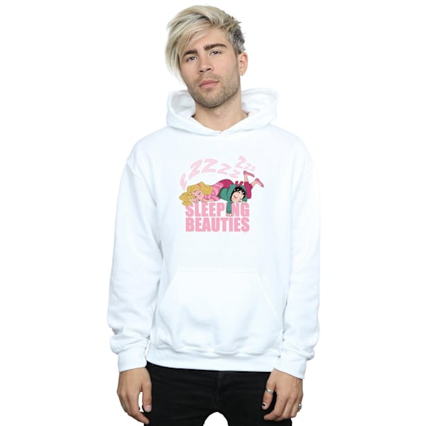 Disney Herr Wreck It Ralph Aurora Och Vanellope Hoodie S Vit White S