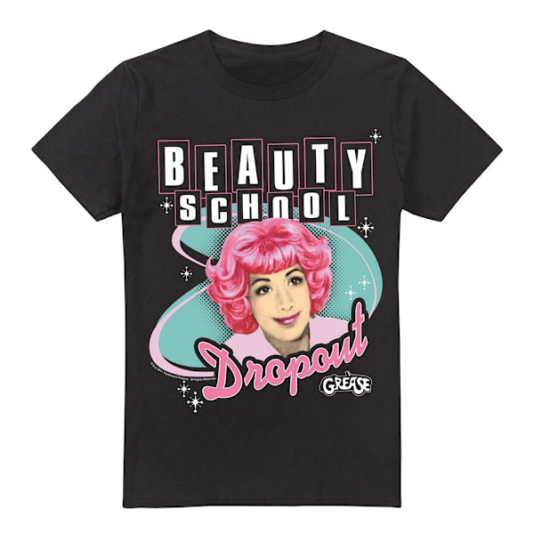 Grease Herr Beauty School Dropout T-Shirt M Svart Black M