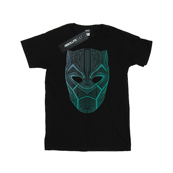 Marvel Herr Svart Panter Tribal Mask T-shirt S Svart Black S