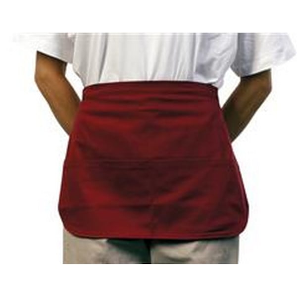 BonChef Pengar Fickförkläde En Storlek Bourgogne Burgundy One Size