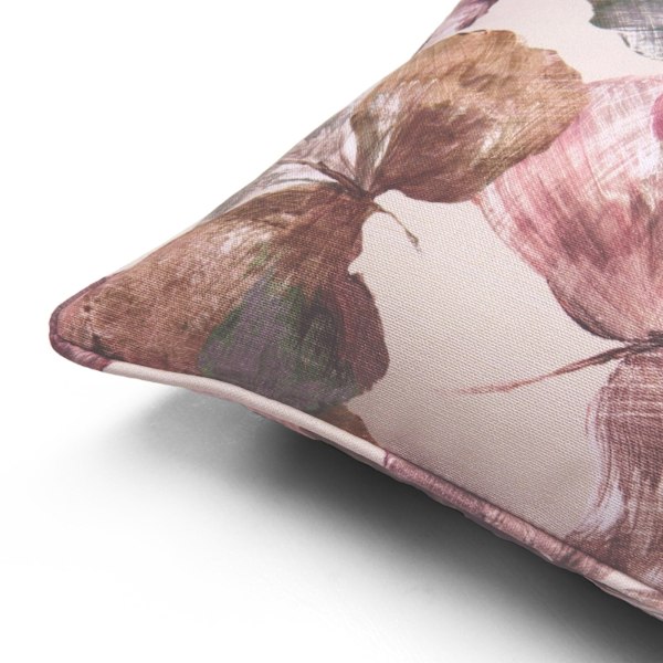 Prestigious Textiles Hanalei Leaf Kuddfodral One Size Spice Spice Red One Size