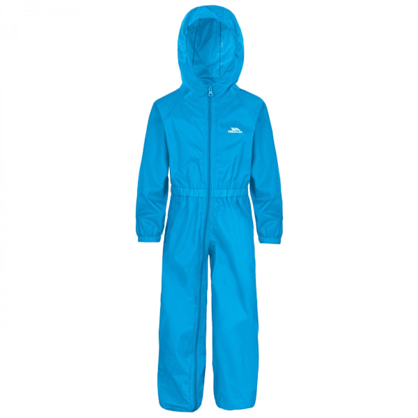 Trespass Barnkläder/Barn Knapp Regnkläder 2-3 År Blå Blue 2-3 Years