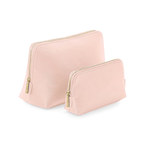 Bagbase Boutique Läderlook PU Toalettväska M Mjuk Rosa Soft Pink M