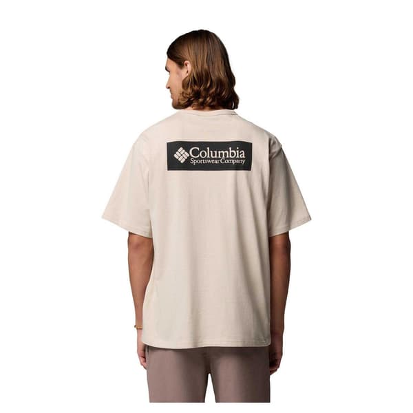 Columbia Herr Icon Back Logo Regular T-Shirt L Dark Stone Dark Stone L