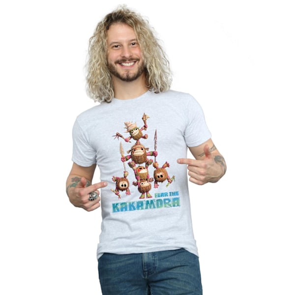 Disney Moana Fear The Kakamora T-shirt L Sports Grey för män Sports Grey L