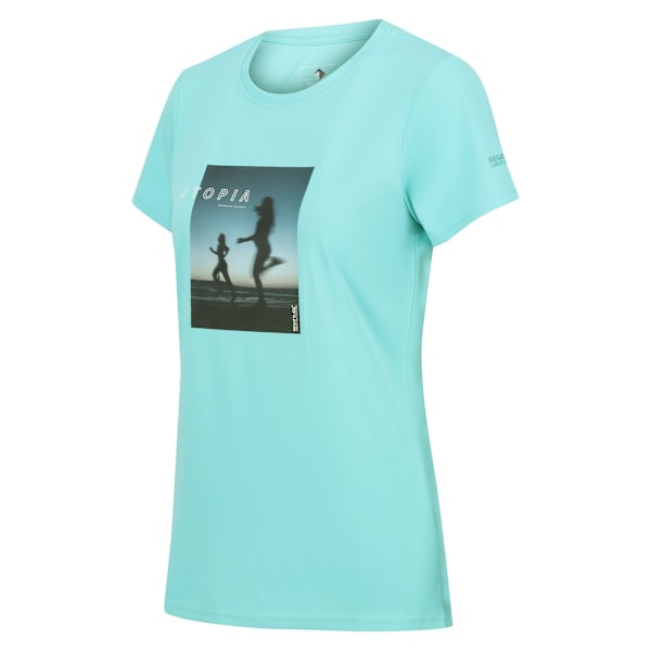 Regatta Fingal VII Utopia Löpar-T-shirt för damer, 8 UK Am Amazonite 8 UK
