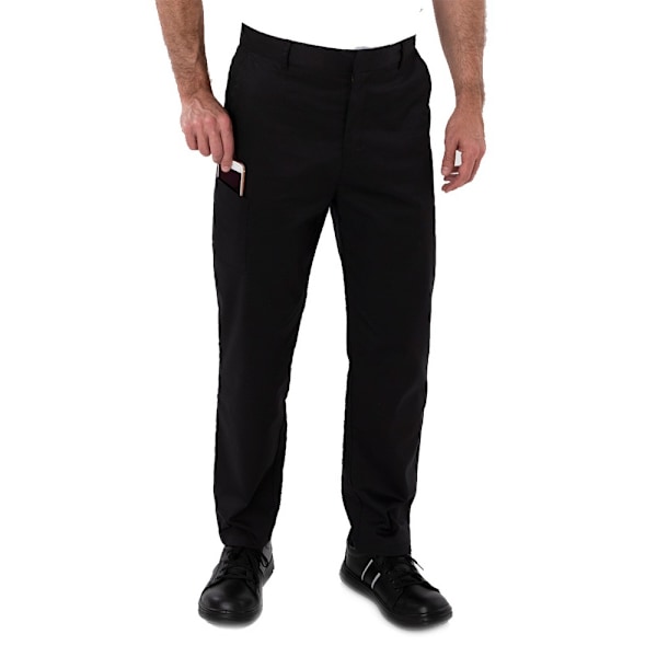 AFD Herr Slim Fit Stretch Byxor 40R Svart Black 40R