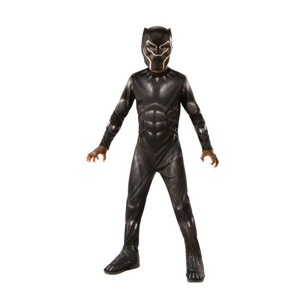 Black Panther Boys Costume S Black Black S