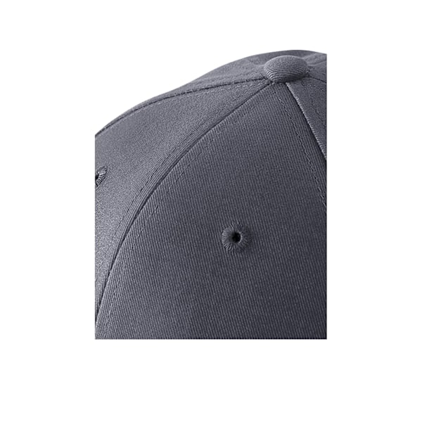 Beechfield Vuxen Unisex Athleisure Bomull Baseball Cap (2-pack) Graphite Grey/Black One Size