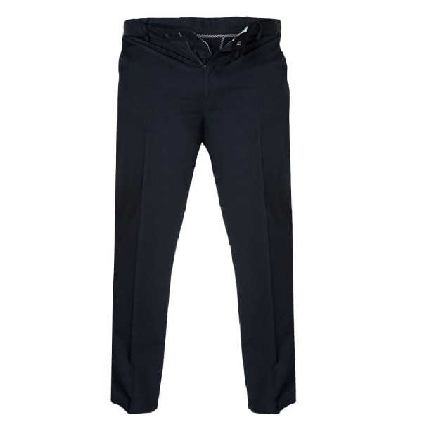 D555 Herr Kingsize Bruno Stretch Chino Byxor 42R Indigo Indigo 42R