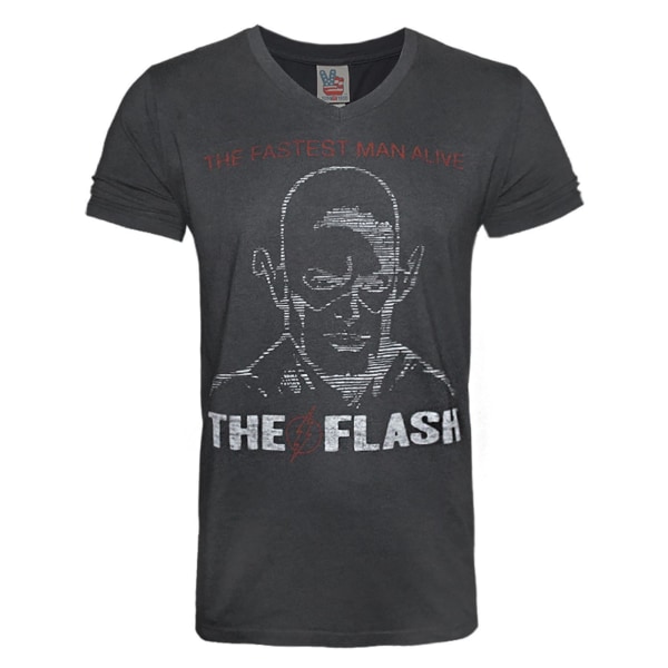 Skräpmat Män The Flash T-Shirt M Svart Black M
