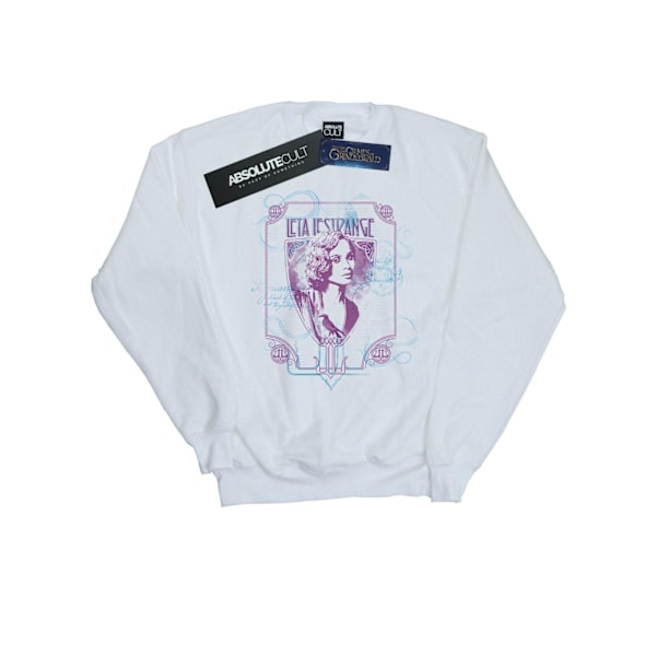 Fantastiska vidunder Boys Leta Lestrange Sweatshirt 12-13 år Vit White 12-13 Years