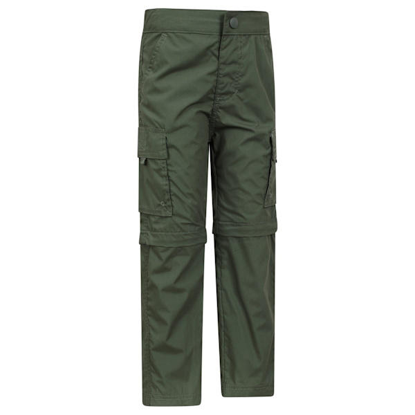 Mountain Warehouse Barnkläder/Barn Konvertibla Aktiva Byxor 3 Khaki Green 3-4 Years