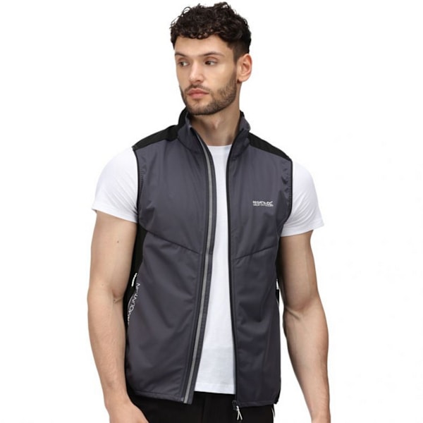 Regatta Lankin IV Softshell Väst Herr L Mörkgrå/Svart Dark Grey/Black L