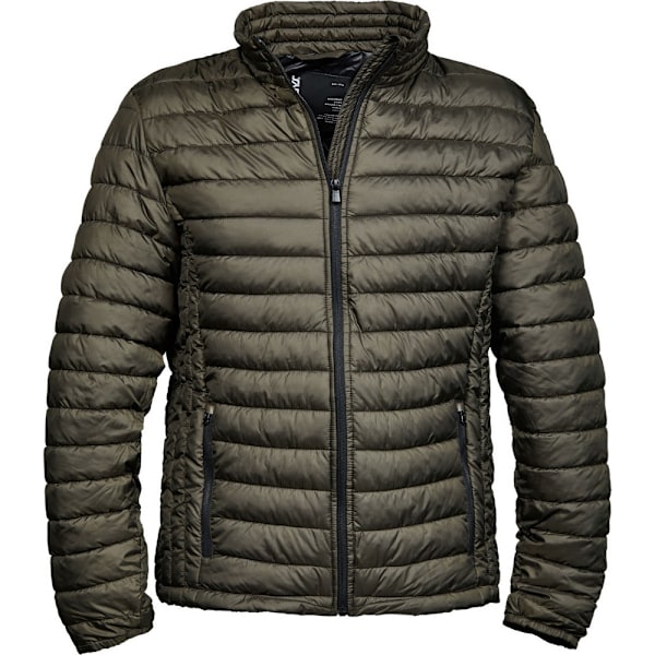 Tee Jays Mens Padded Zepelin Jacket L Dark Olive Dark Olive L