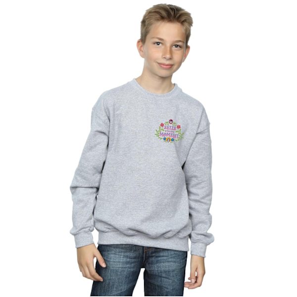 Disney Boys Coco Seize Your Moment Sweatshirt 7-8 år Sport Sports Grey 7-8 Years