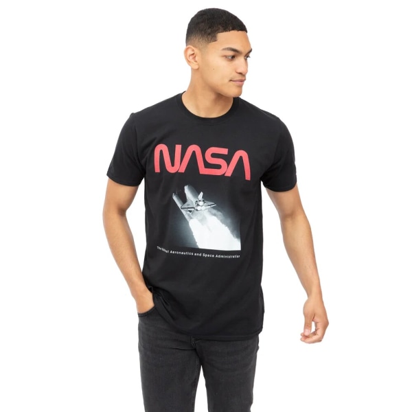 NASA flygtröja för män L Svart Black L