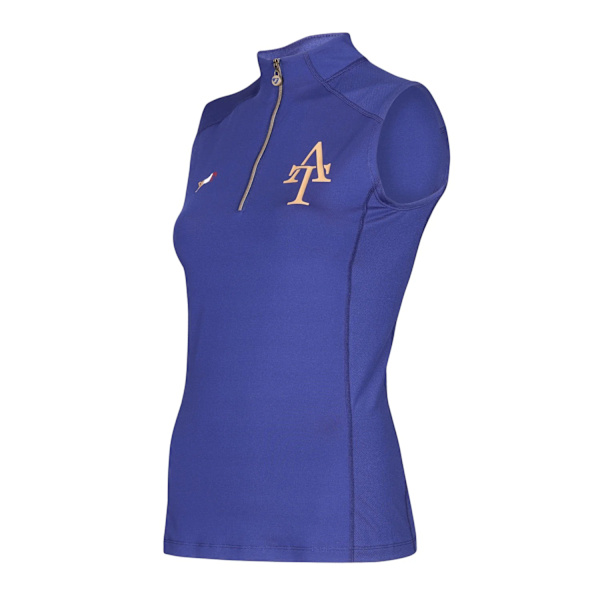 Aubrion Dam/Damlag Team Sleeveless Base Layer Top XXS Marinblå Navy XXS
