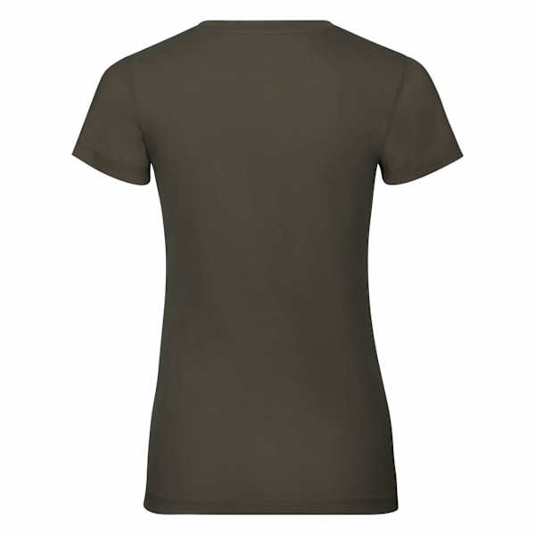 Russell Dam/Dam Organic Kortärmad T-shirt XS Mörk Oliv Dark Olive XS