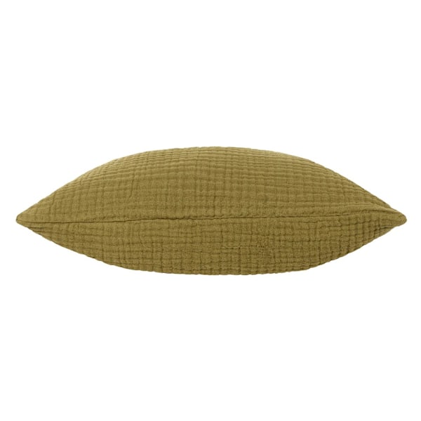 Yard Lark Vävd Organisk Kuddfodral 45cm x 45cm Khaki Khaki 45cm x 45cm