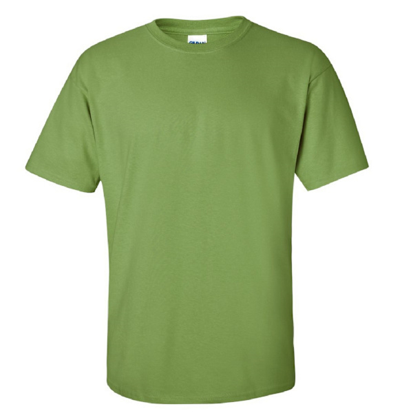 Gildan Ultra Cotton T-shirt med kort ärm för män, S, Kiwi Kiwi S