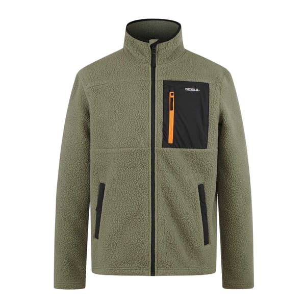 Gul Herr Mönstrad Bröstficka Jacka S Khaki Khaki S