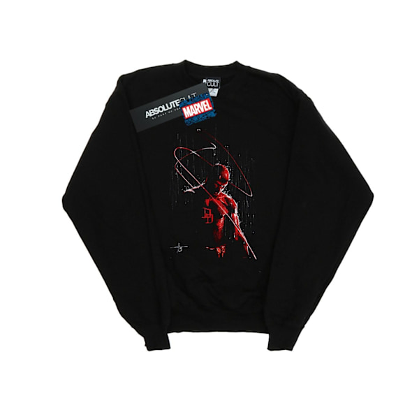 Marvel Herr Daredevil Målning Sweatshirt S Svart Black S