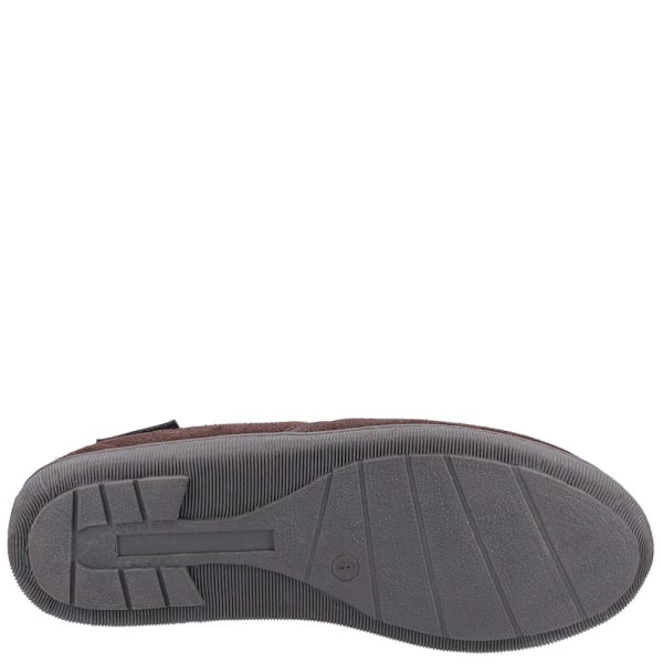 Hush Puppies herr Arnold Slip On lädersko 10 UK brun Brown 10 UK