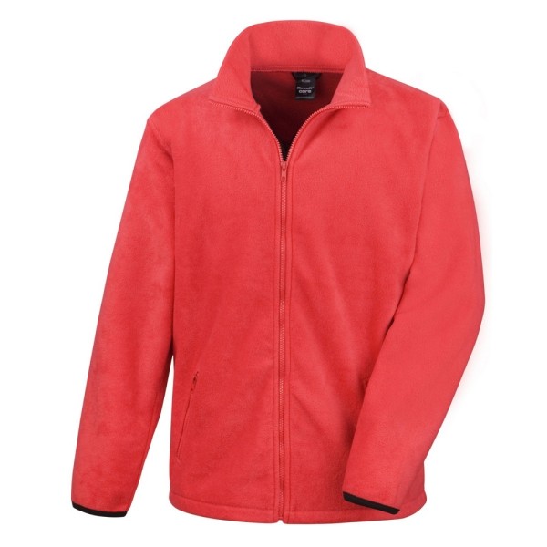 Resultat Herr Core Fashion Fit Outdoor Fleecejacka L Flame Red Flame Red L