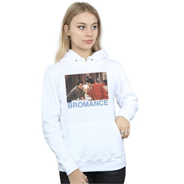 Friends Dam/Damer Joey Och Ross Bromance Hoodie XXL Vit White XXL