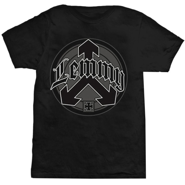 Lemmy Unisex Adult Arrow Logo Bomull T-Shirt M Svart Black M