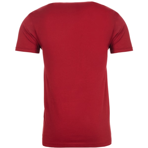 Next Level Vuxen Unisex Rundhalsad T-shirt 3XL Kardinalröd Cardinal Red 3XL