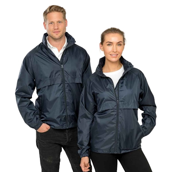 Result Core Unisex Vuxen Core Lättviktig Vattentät Jacka XL Navy XL