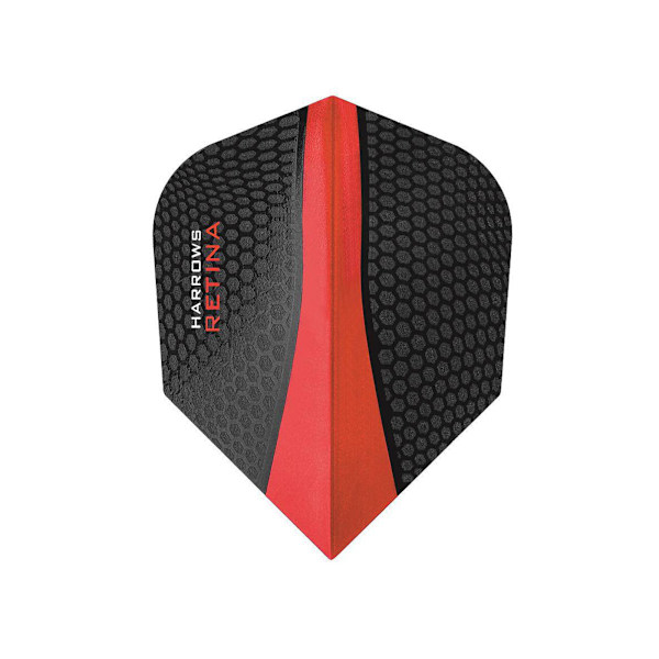 Harrows Dimplex Retina Dart Flights One Size Svart/Röd Black/Red One Size
