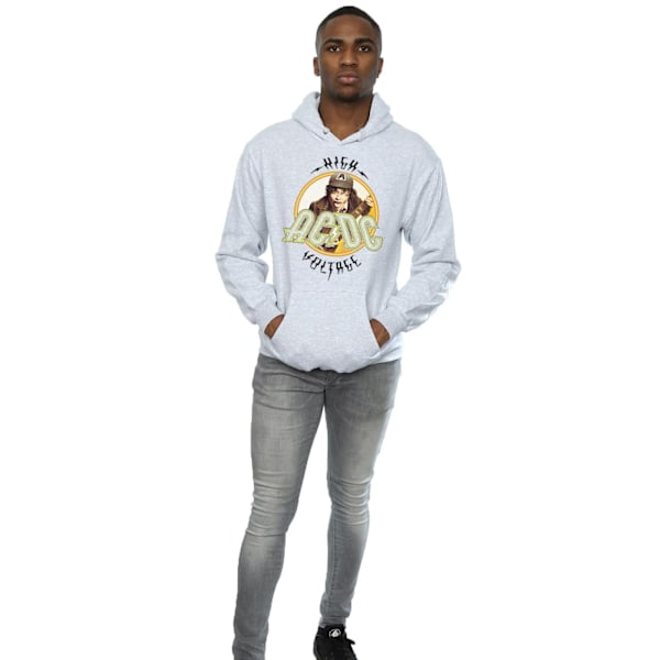 AC/DC Herr High Voltage Hoodie 3XL Heather Grey Heather Grey 3XL